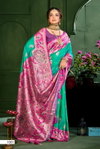 Vedaa Silk Swaroski Vol 1 By Saroj Silk Wedding Wear Saree Suppliers In India
